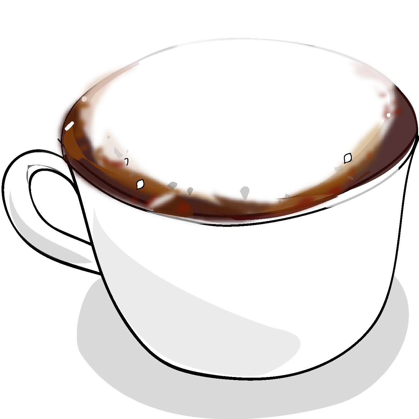 カプチーノ ダウンロード かわいい無料イラスト 印刷素材 Net