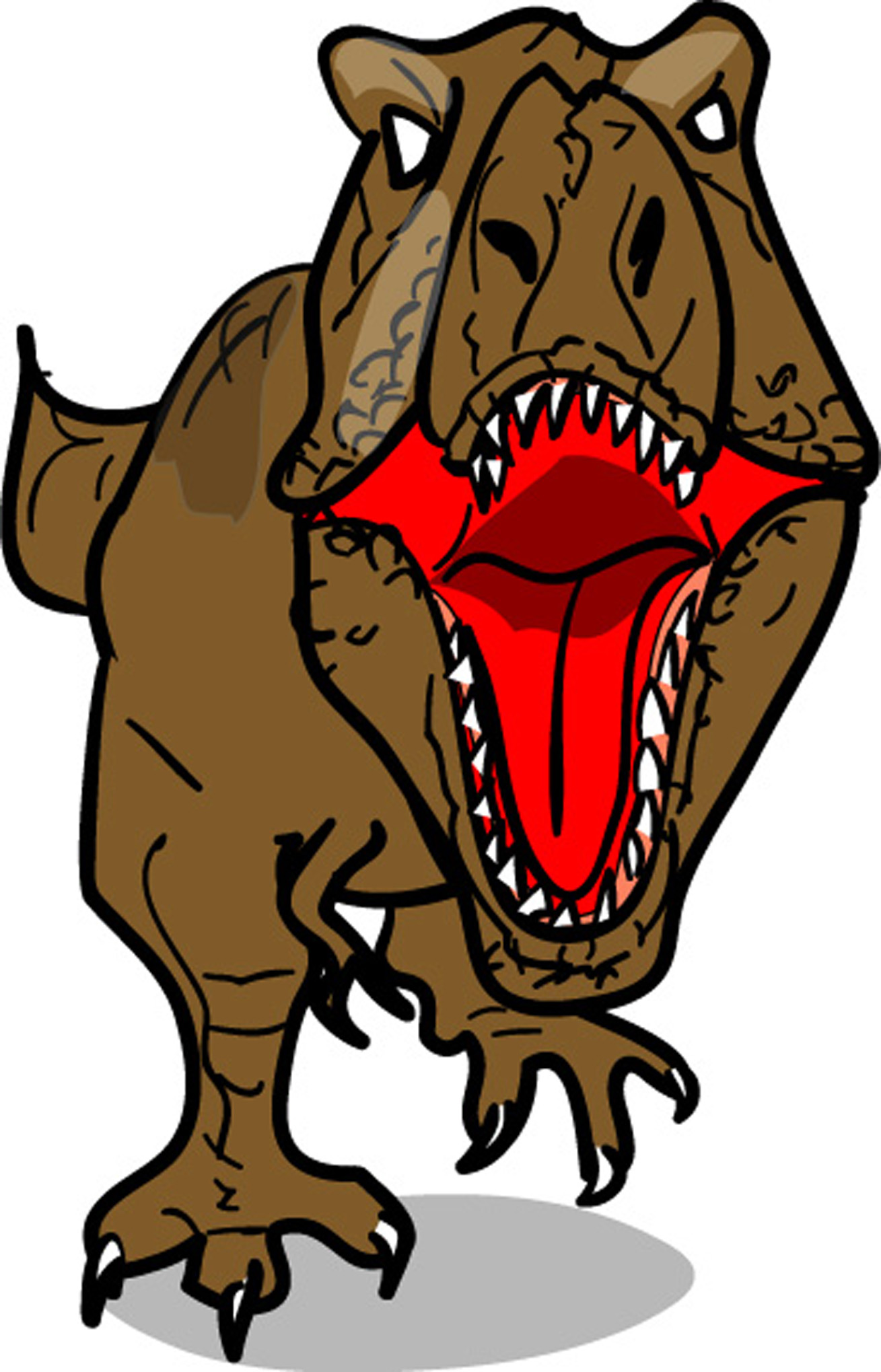 最新ティラノサウルス イラスト 無料 かわいい動物画像